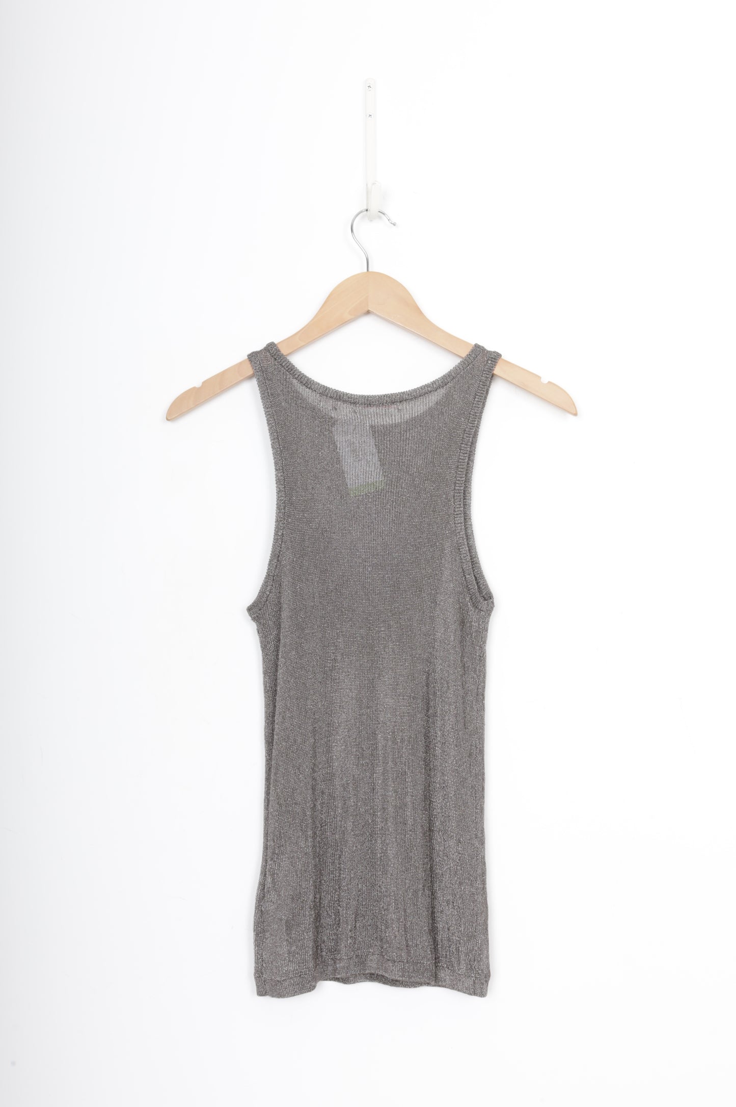 Sass & Bide Womens Metallic Singlet Size L