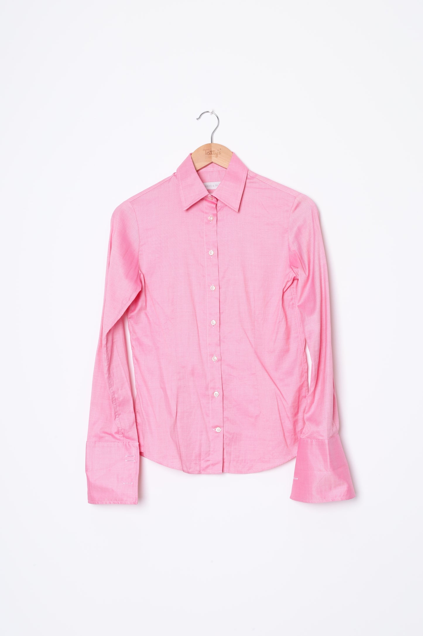 Rohodes & Beckett Womens Pink Shirt Size 6