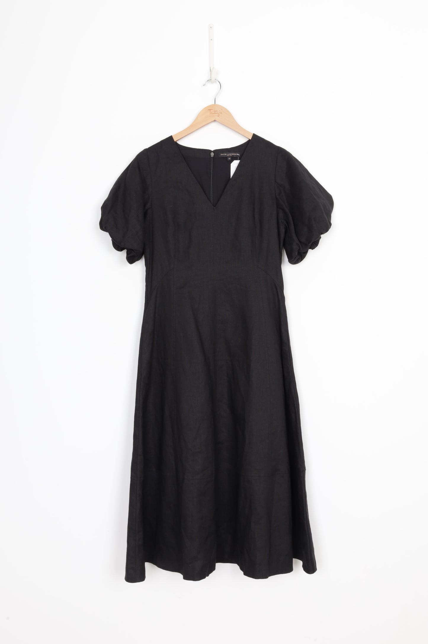 David Lawrence Womens Black Dress Size 10
