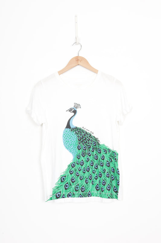 Broome Street Kate Spade Womens White T-shirt Size S