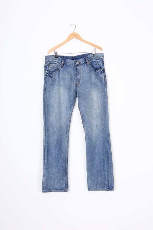 G Raw Mens Blue Jeans Size W 38