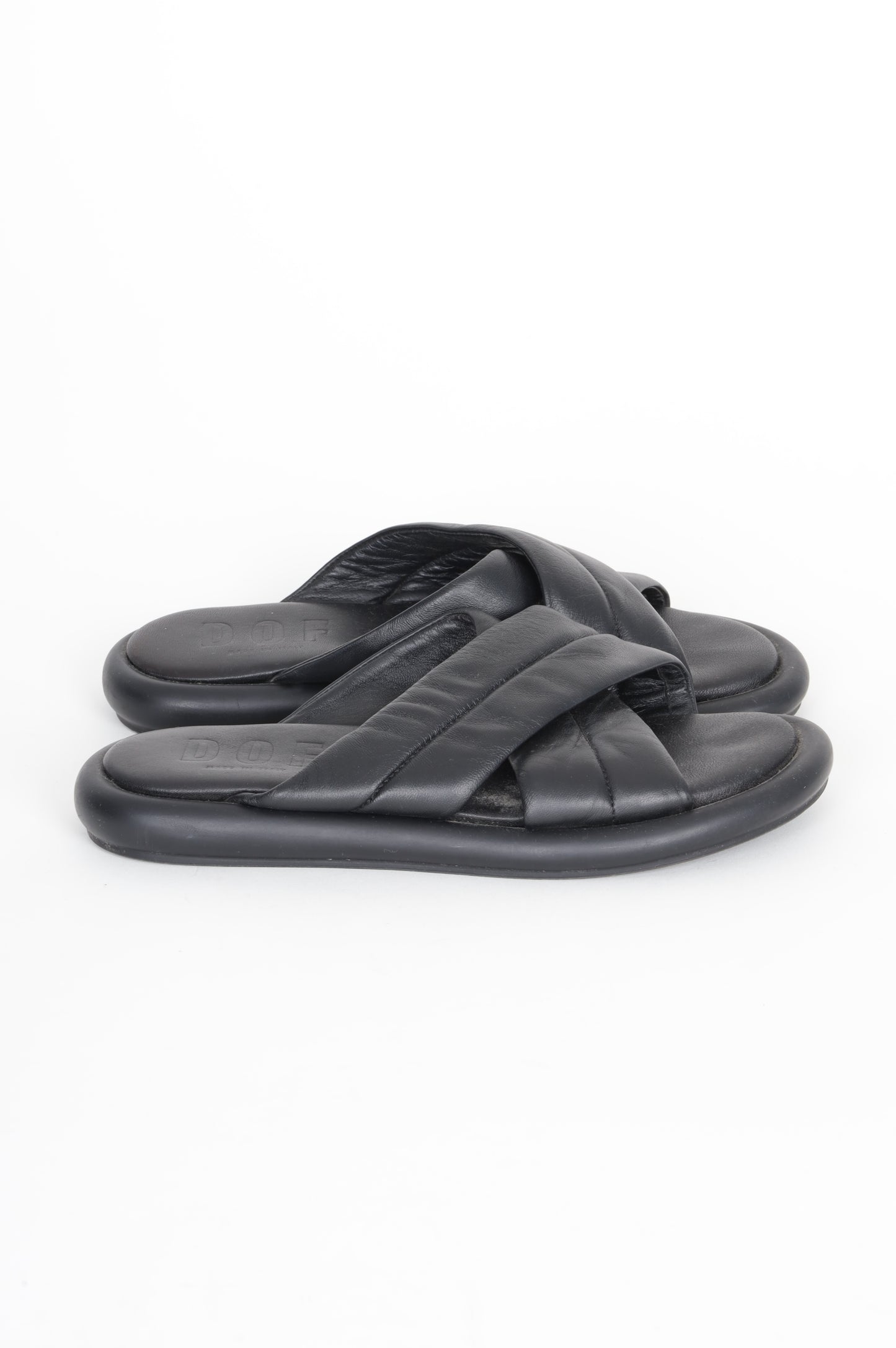 DOF Womens Black Shoes Size EU 39