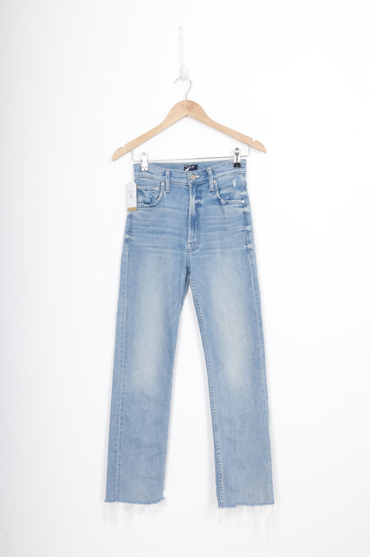 MOTHER Womens Blue Jeans Size W 24