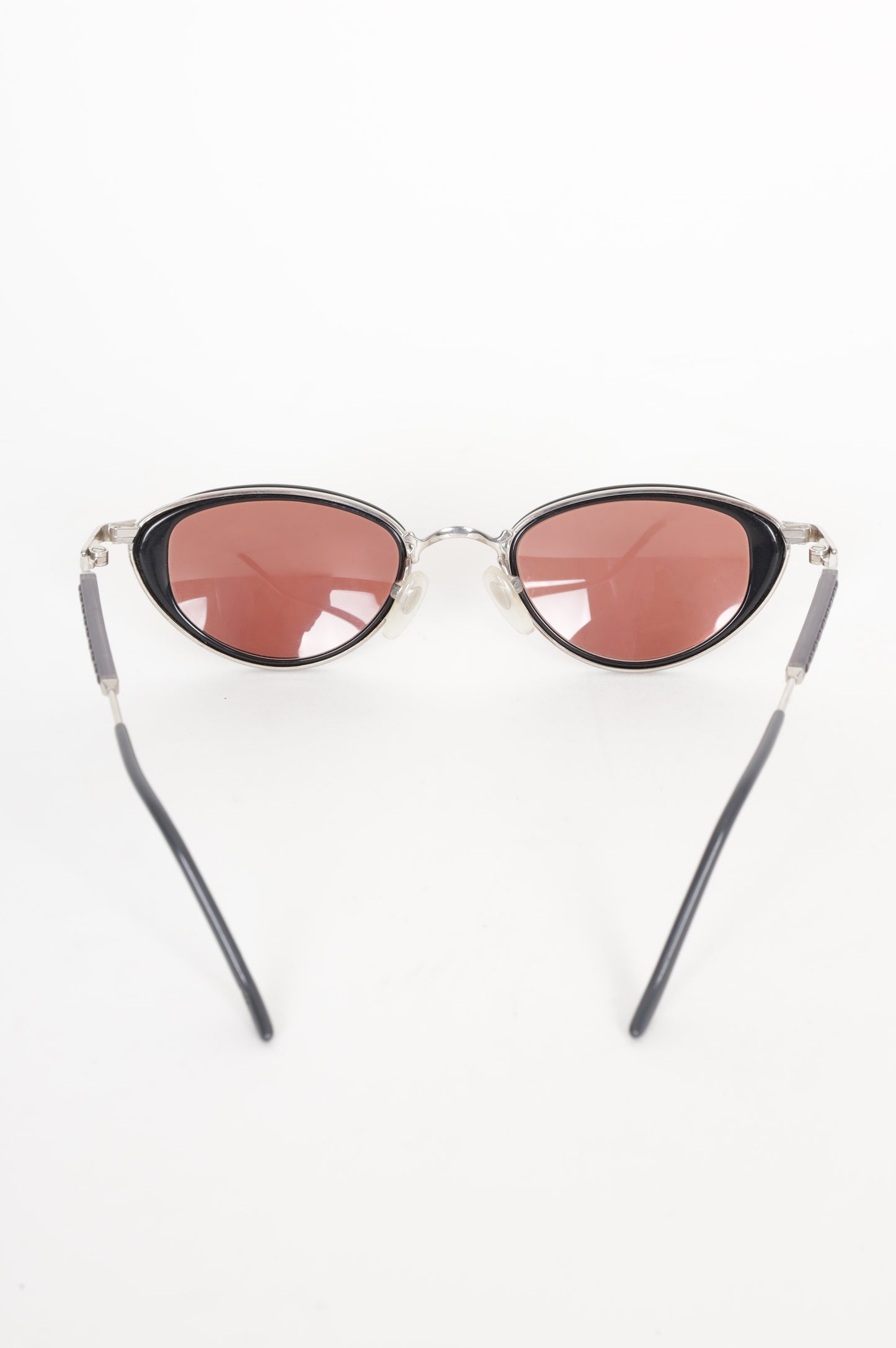 Martine Sitbon Womens Black Sunglasses Size O/S