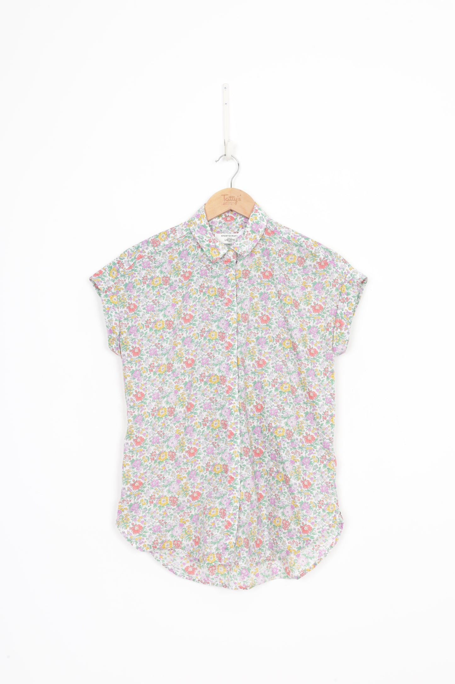 Sportscraft Liberty Womens White Shirt Size 8