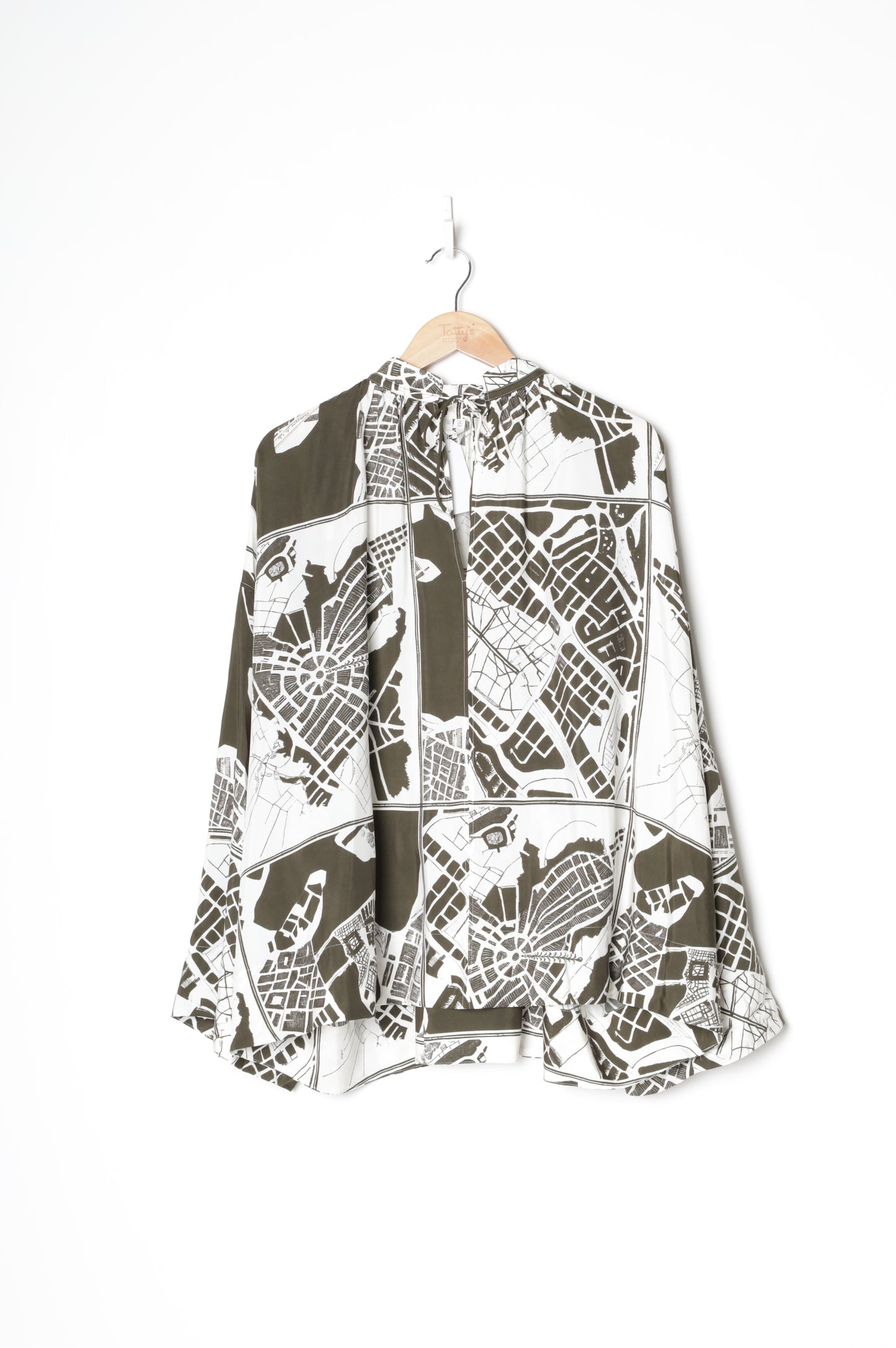 Arket Womens Green Top Size EU 38