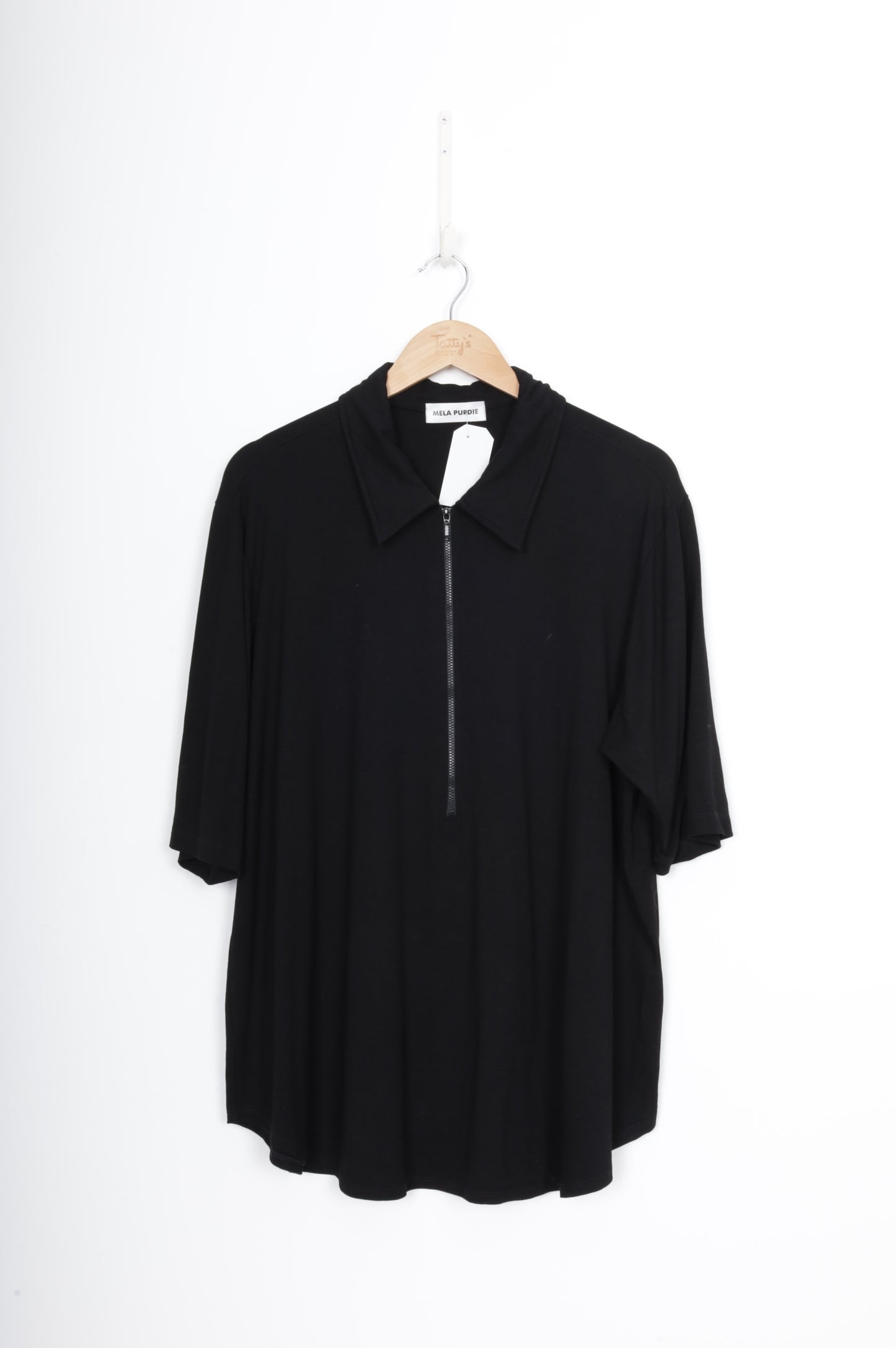 Mela Purdie Womens Black Top Size XXXL