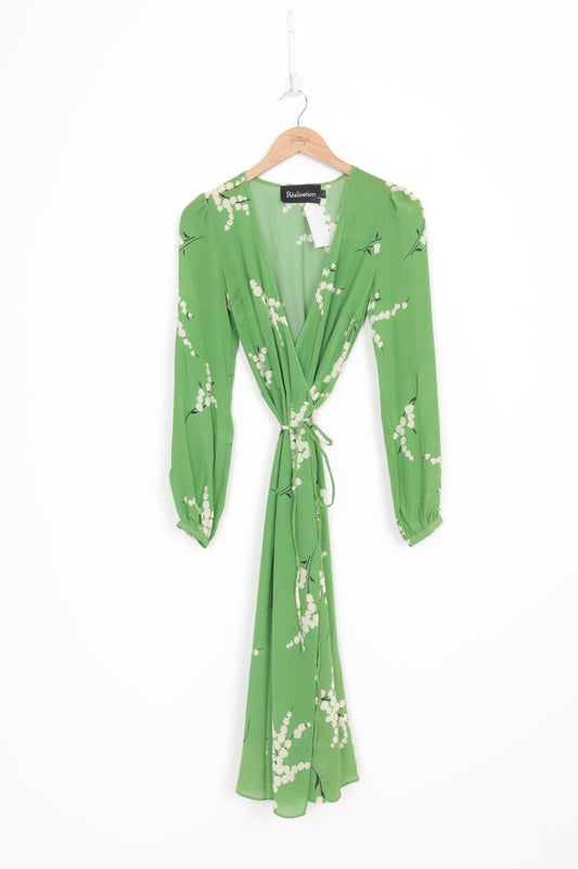Realisation Womens Green Dress Size S