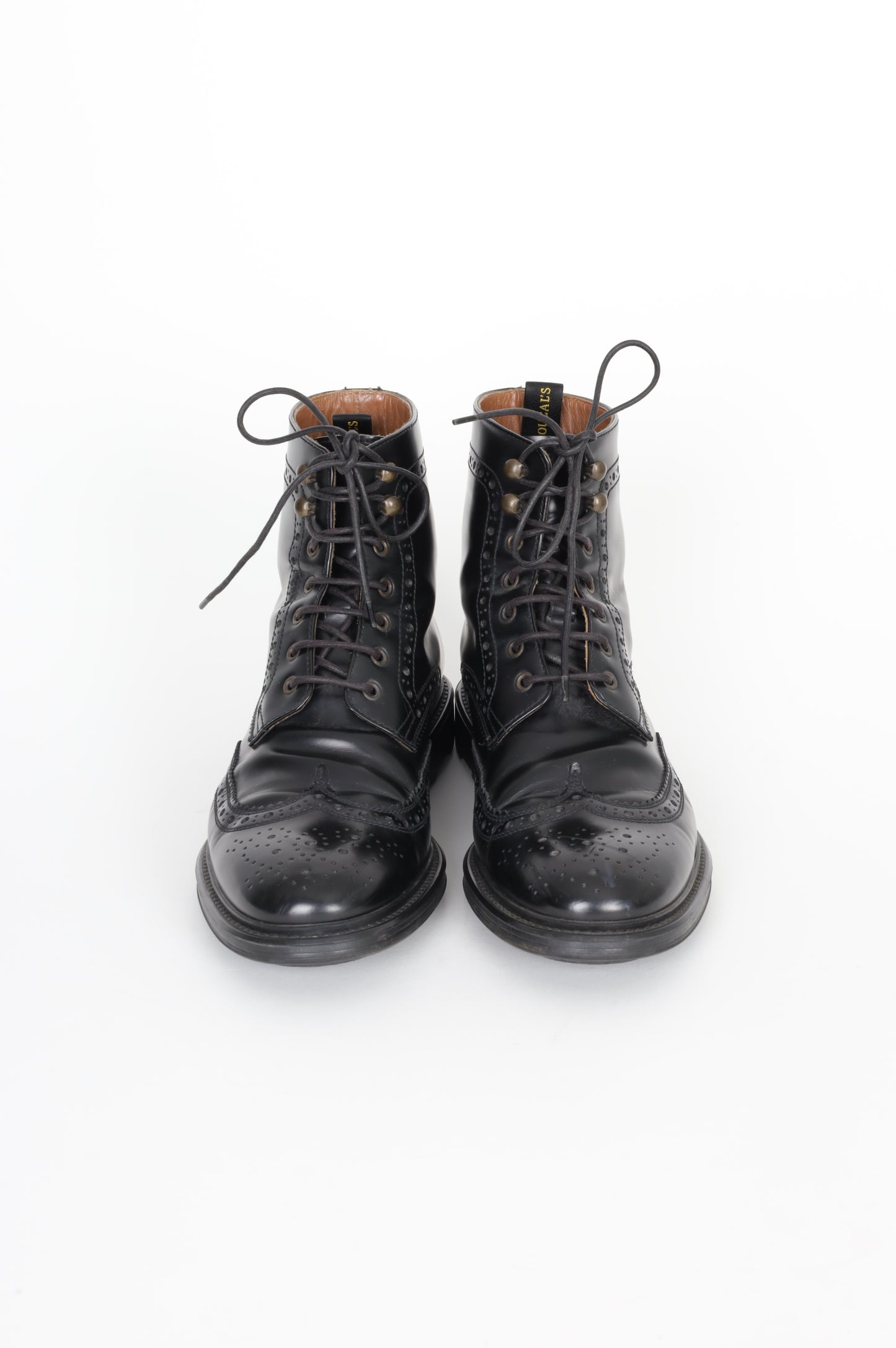 Doucal's Mens Black Boots  Size EU 41.5