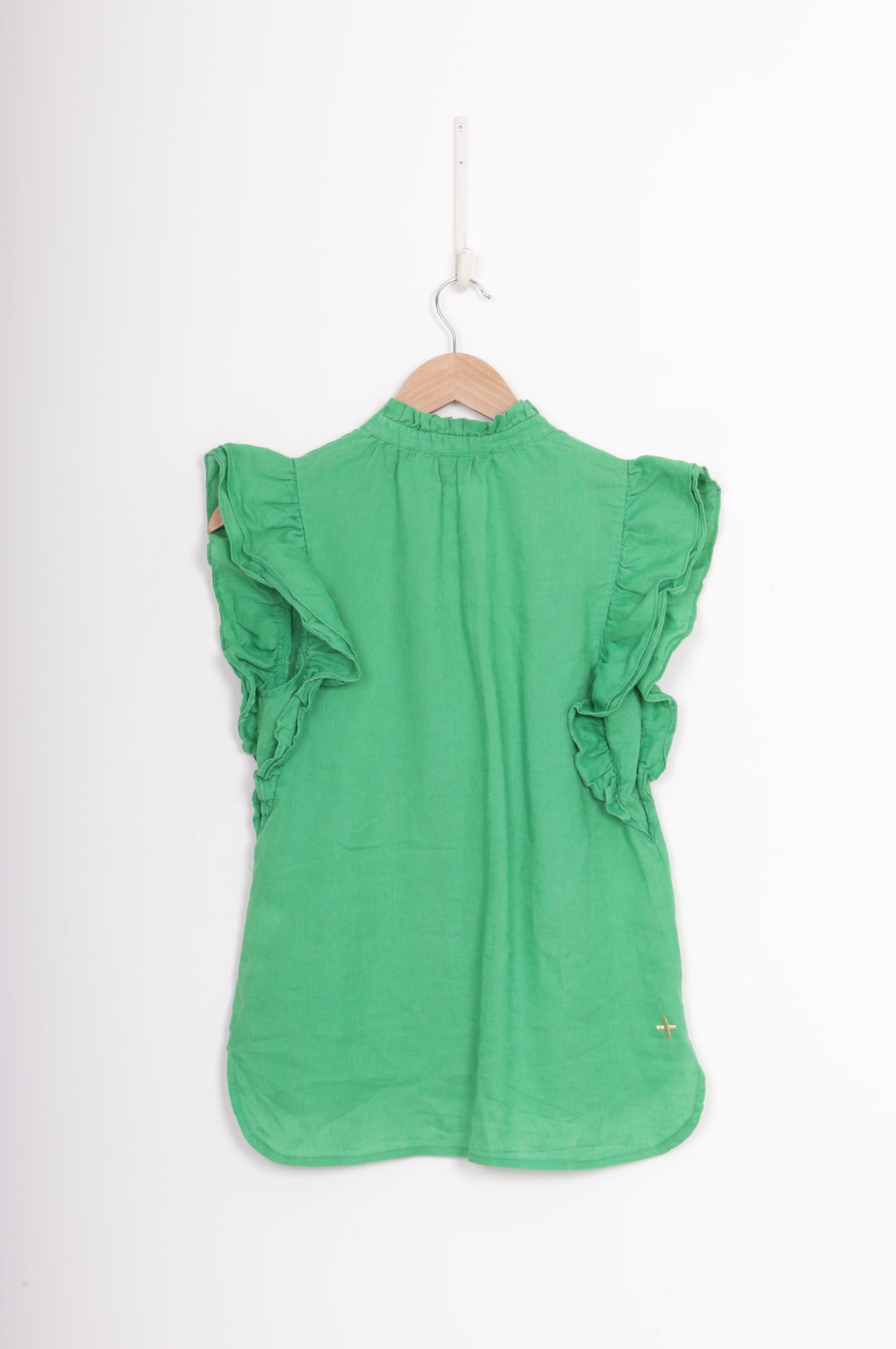 Stella + Gemma Womens Green Shirt Size 8