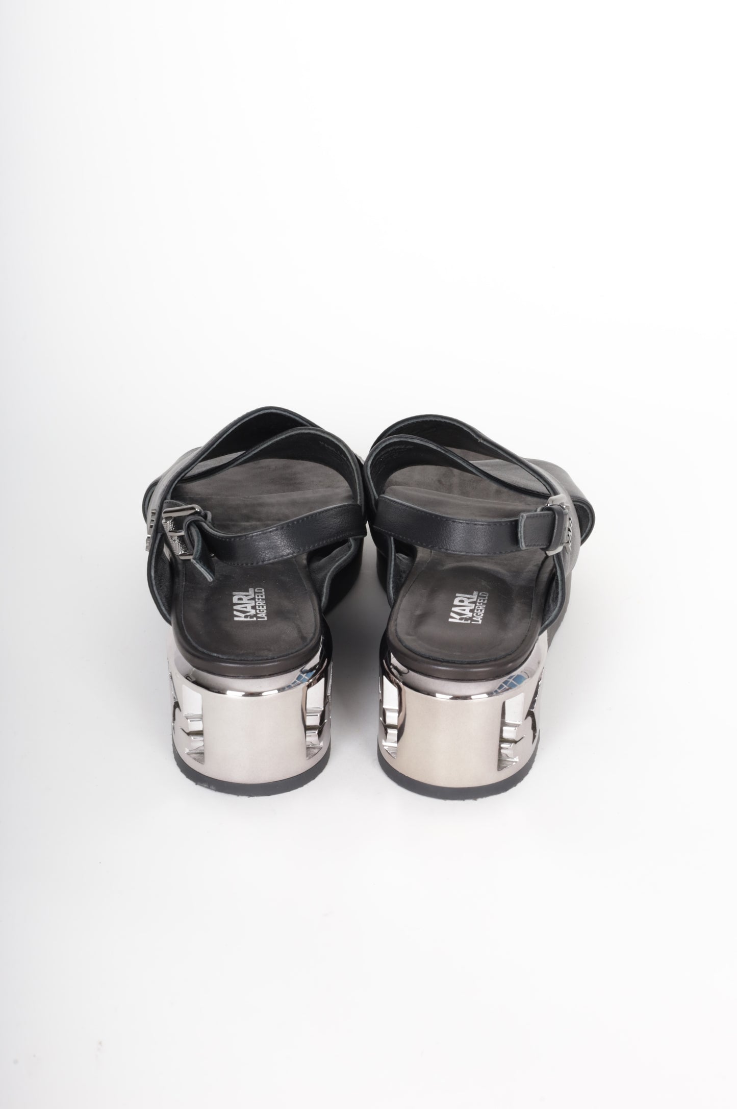 Karl Lagerfeld Womens Black Shoes Size EU 39
