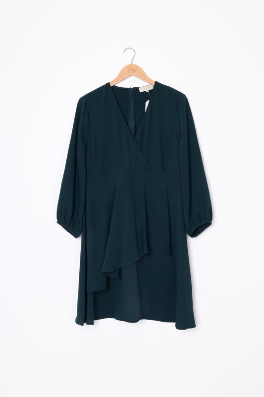 Veronkia Maine Womens Green Dress Size 14