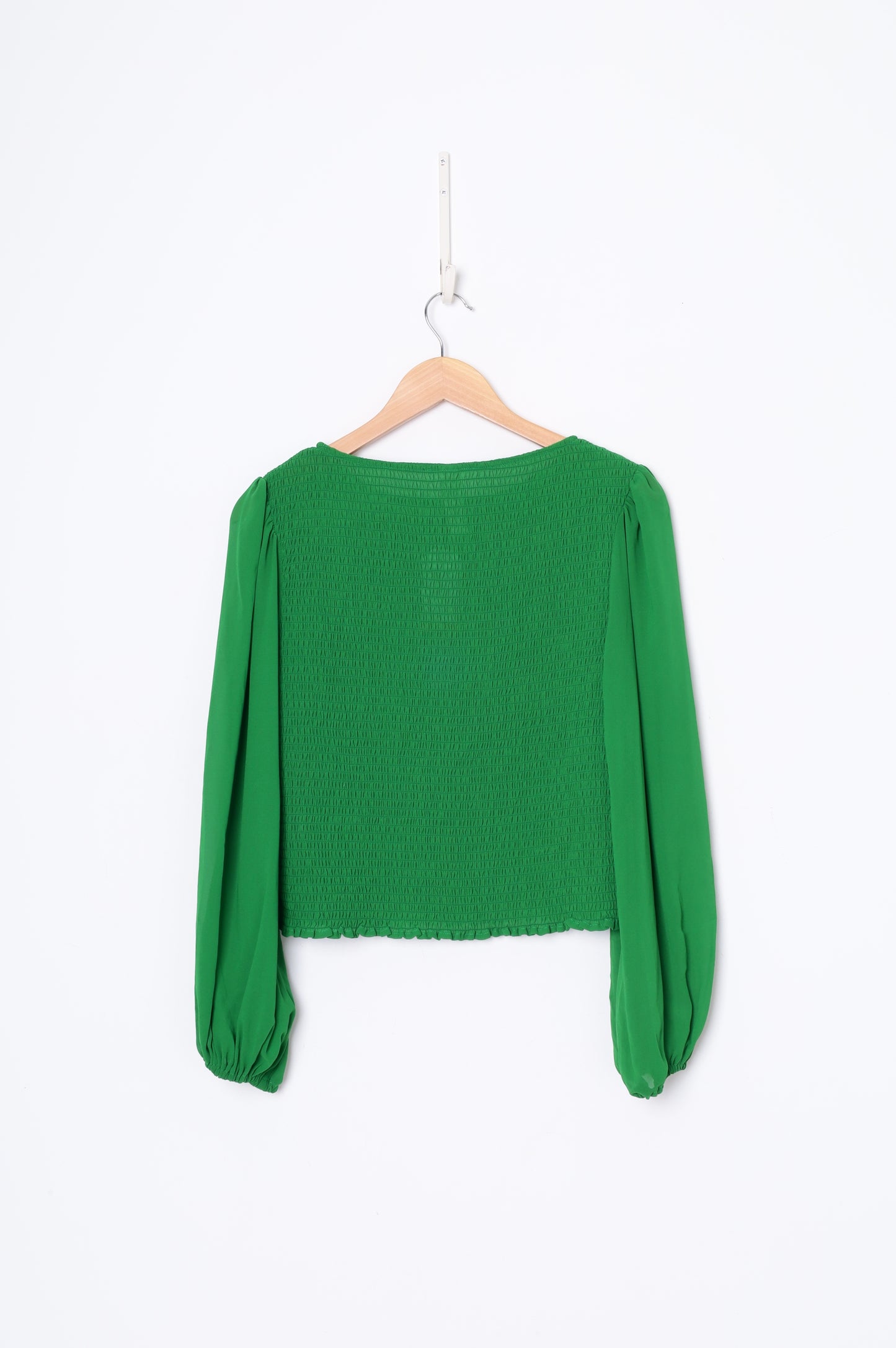 Sylvester Womens Green Blouse Size 8