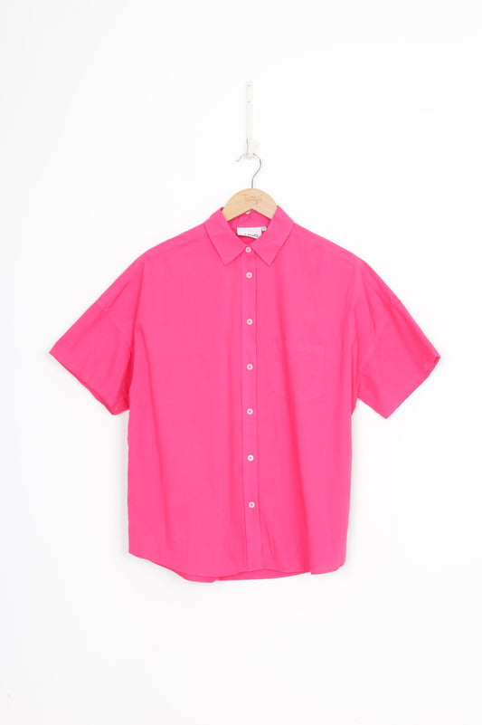 LMND Womens Pink Shirt Size S