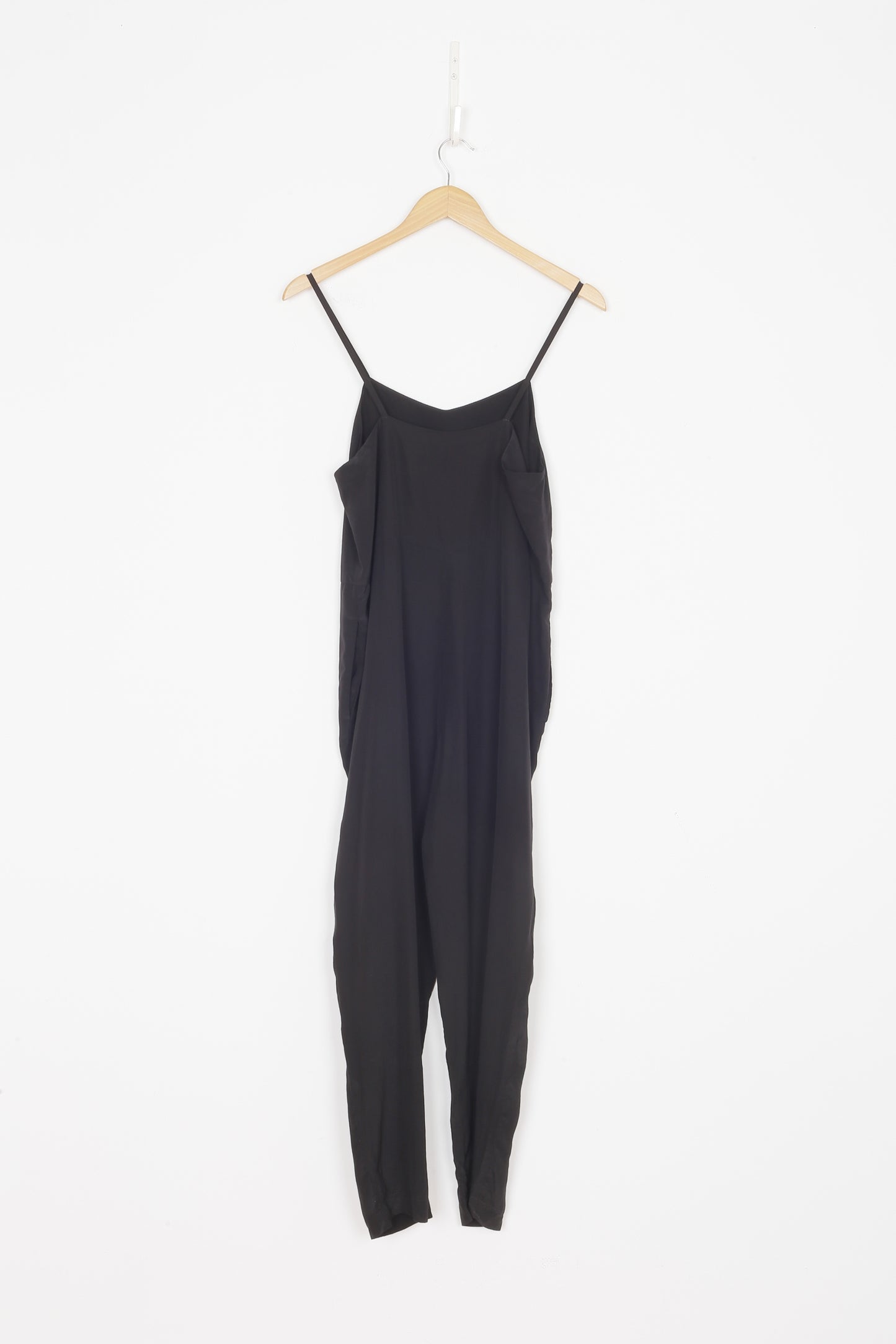 Penny Sage Womens Black Jumpsuit Size 8