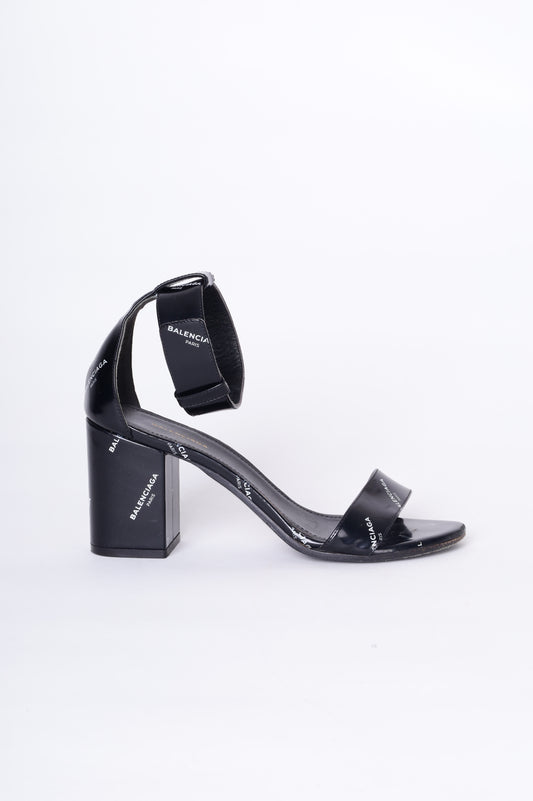 Balenciaga Womens Black Heels Size EU 35