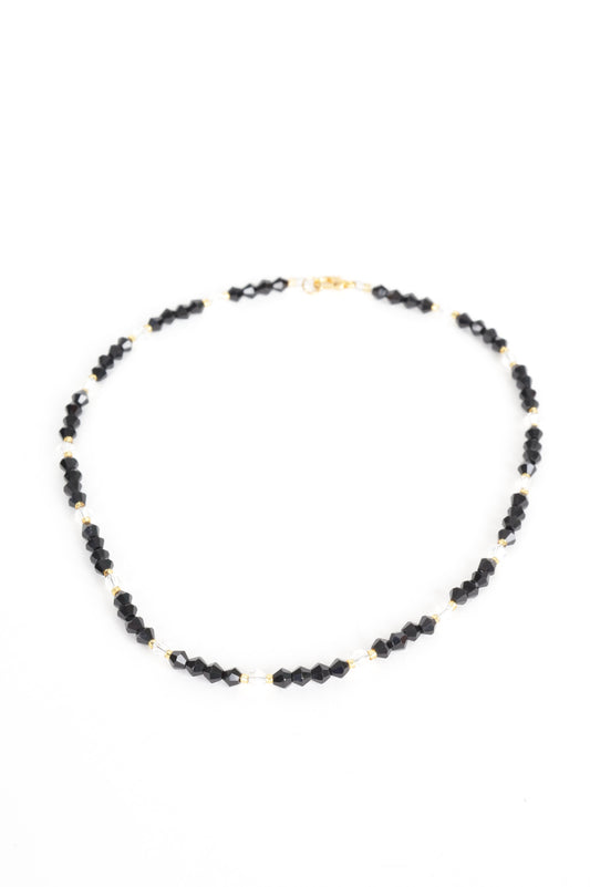 Harriet Xooj Womens Black Necklace Size O/S