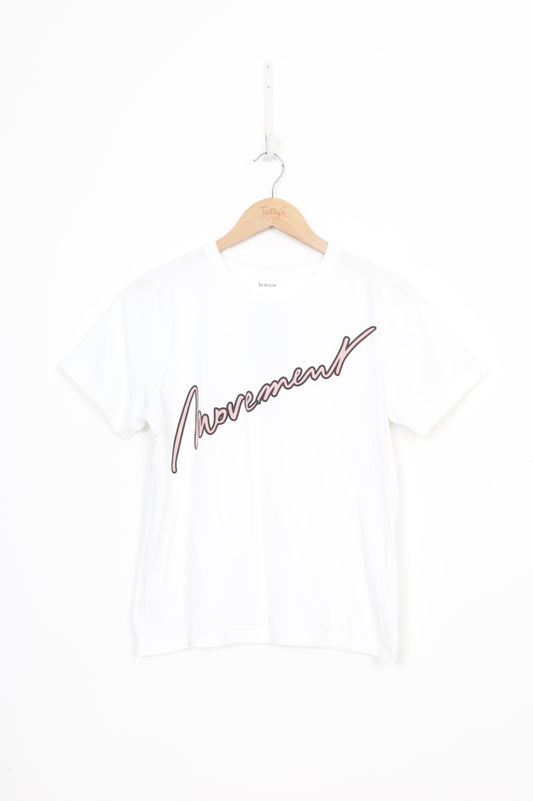 Kowtow Womens White T-shirt Size M