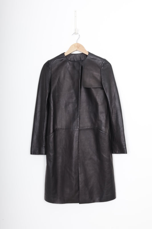 Helmut Lang Womens Black Coat Size XS