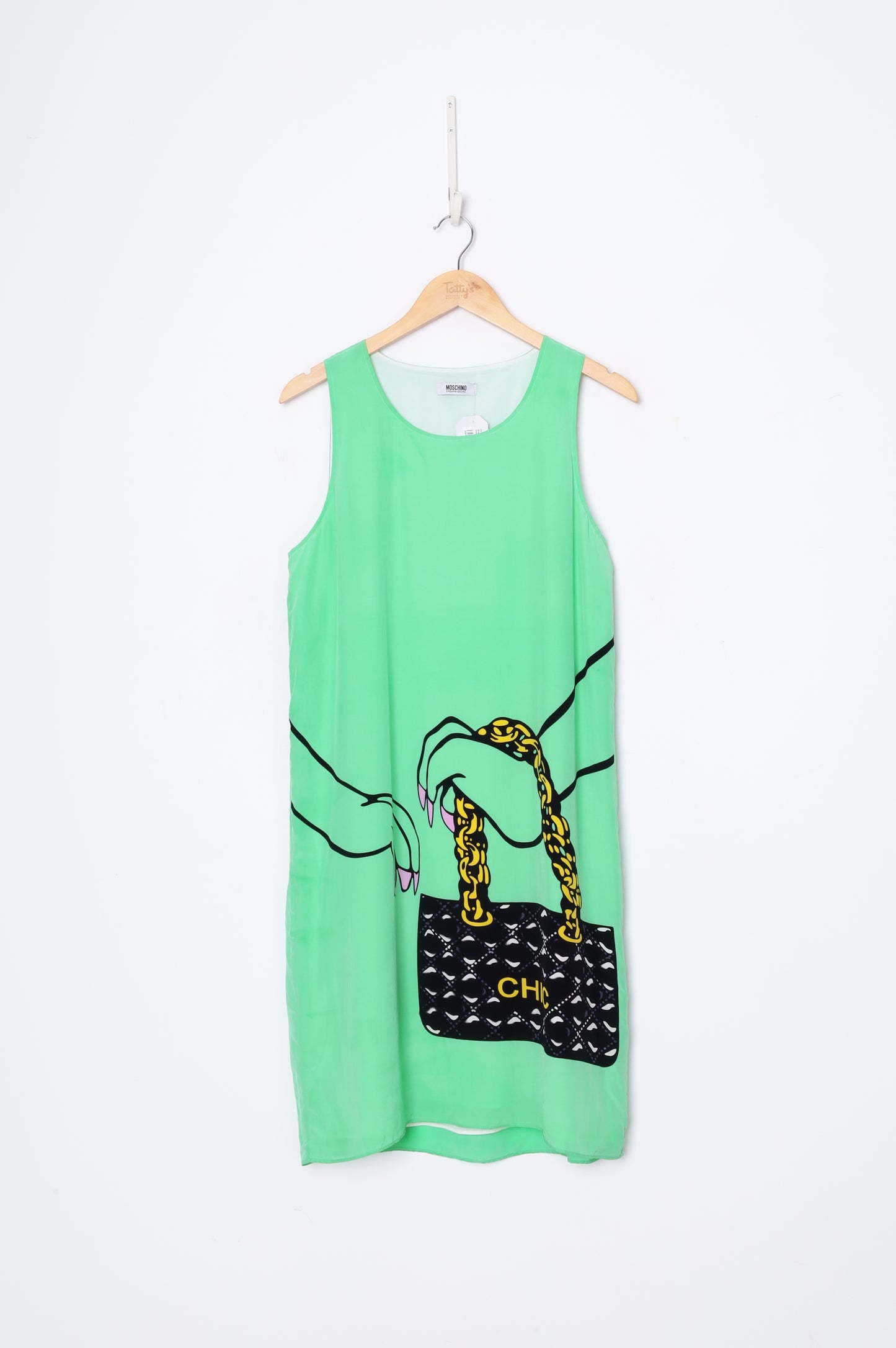 Moschino Cheap and Chic Womens Green Dress Size 10