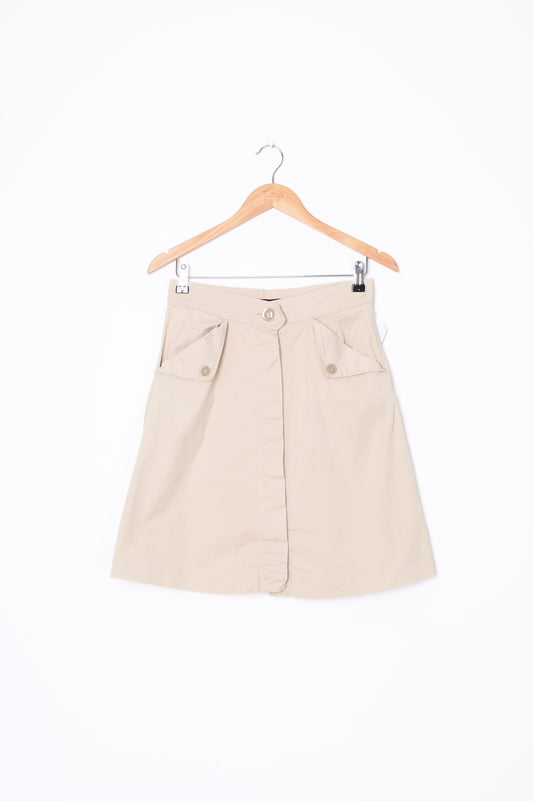 Max&Co Womens Beige Skirt Size 10