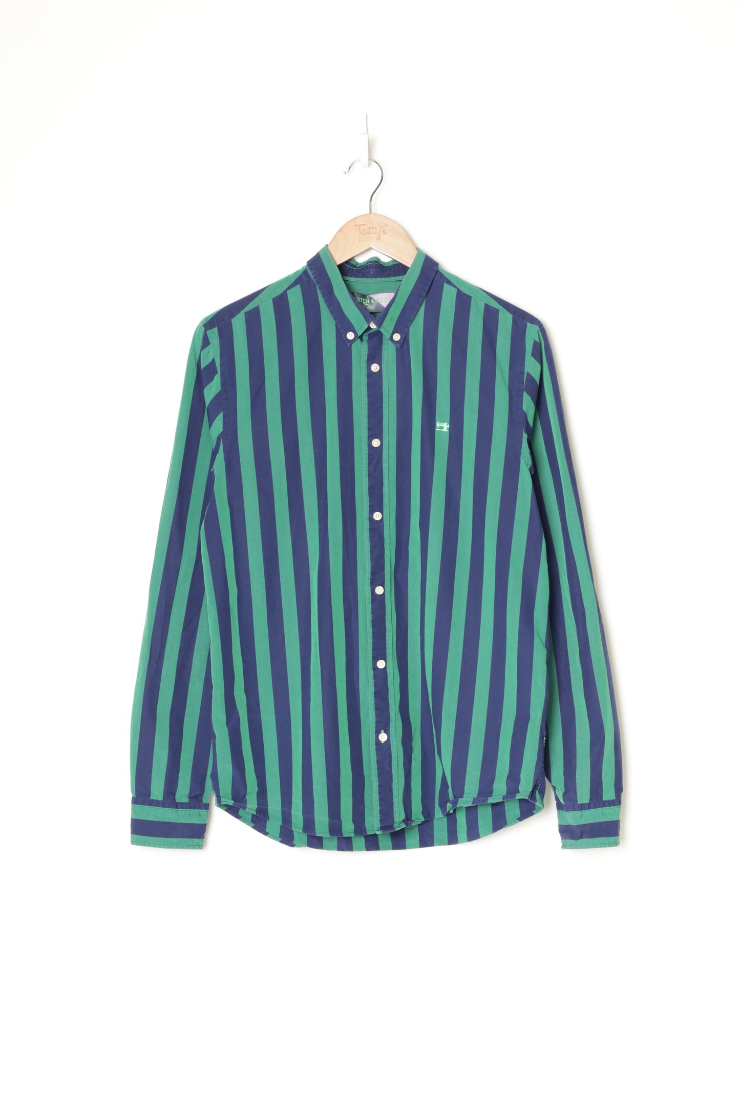 Scotch & Soda Mens Blue Shirt Size M