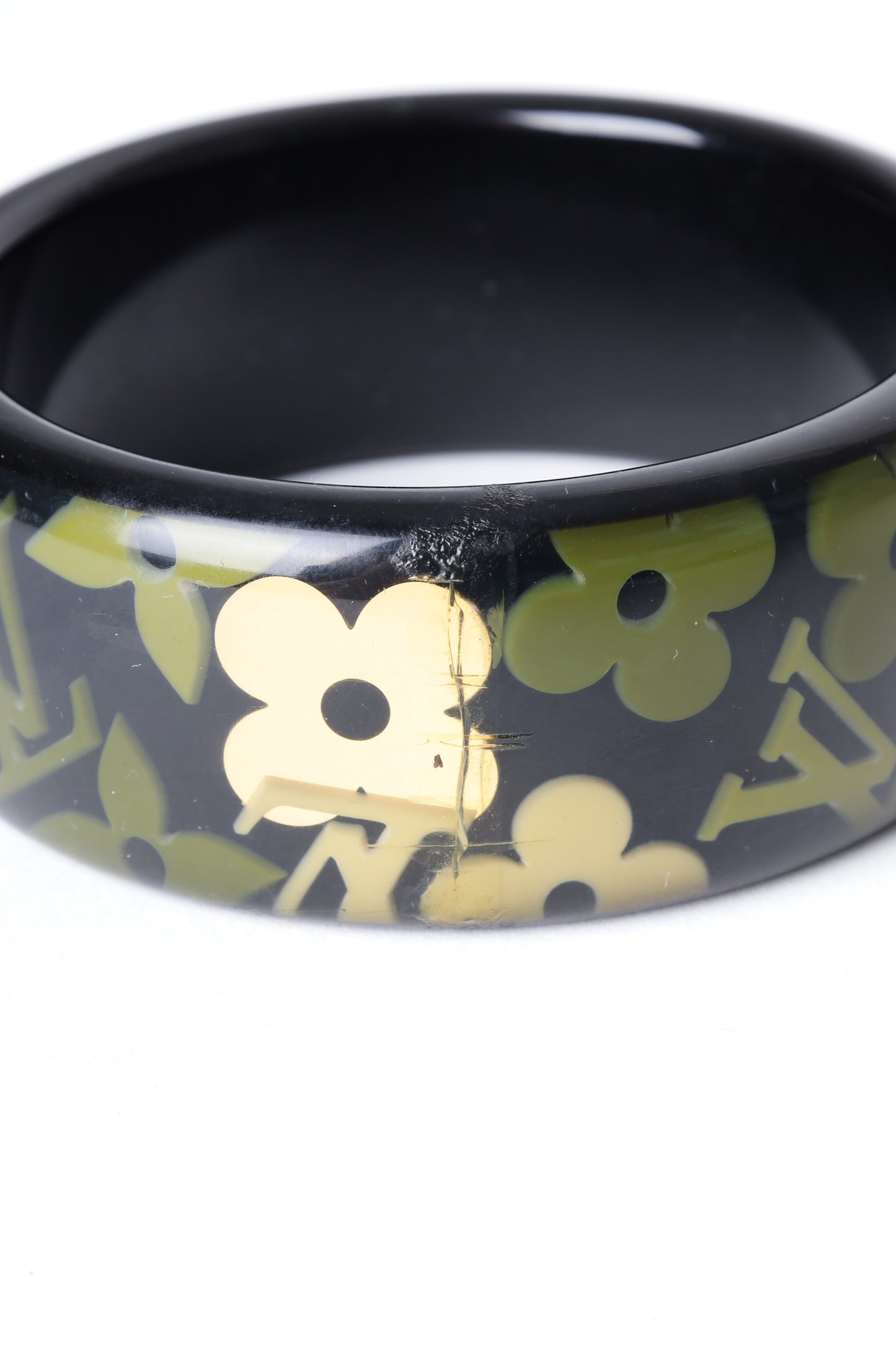 Louis Vuitton Womens Black Bracelet Size O/S