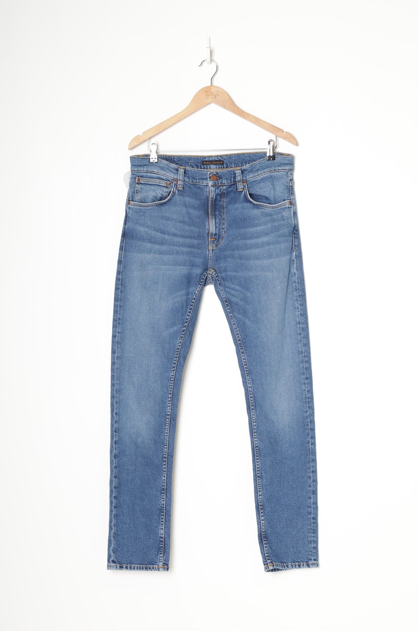 Nudie Jeans Mens Blue Jeans Size 32