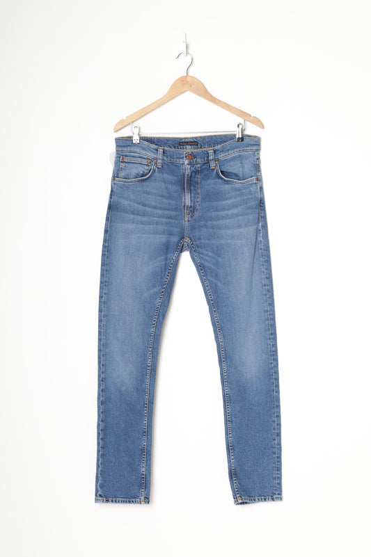 Nudie Jeans Mens Blue Jeans Size 32