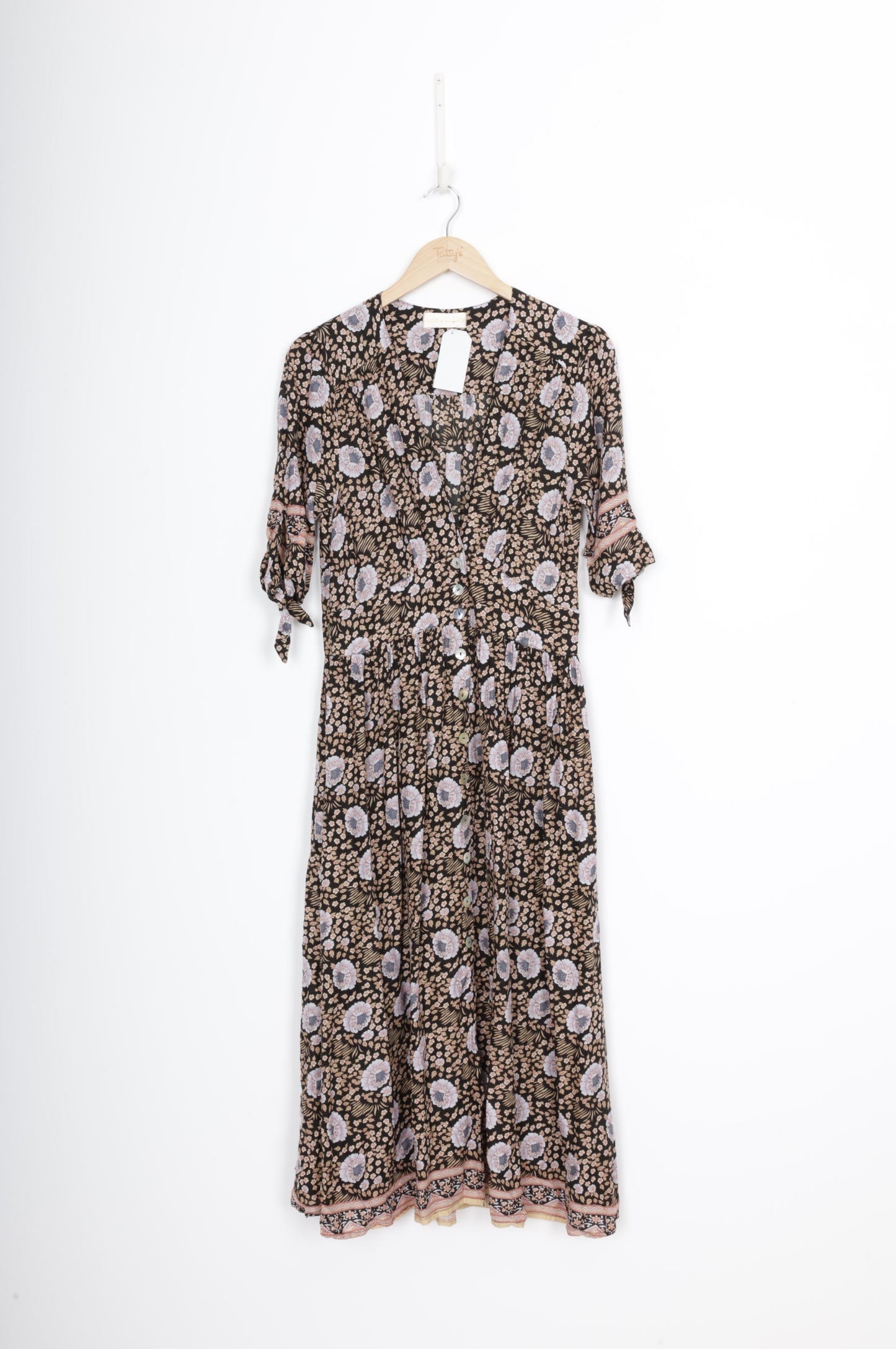 Natalie Martin Womens Black Dress Size S