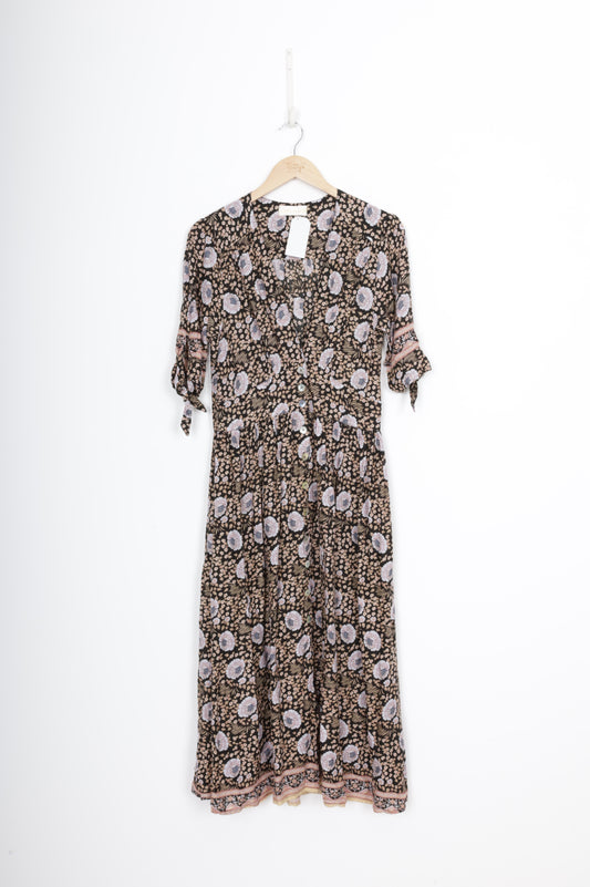 Natalie Martin Womens Black Dress Size S