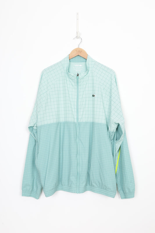 Lacoste Sport Mens Blue Jacket Size XXXL