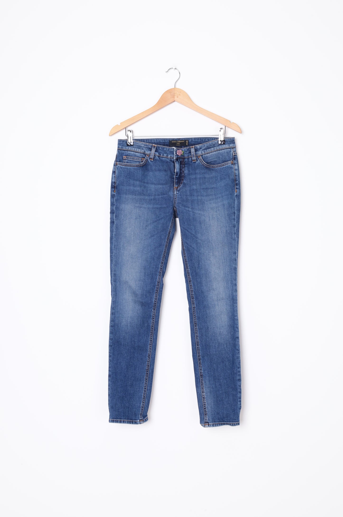 D&G Dolce & Gabbana Womens Blue Jeans Size 42