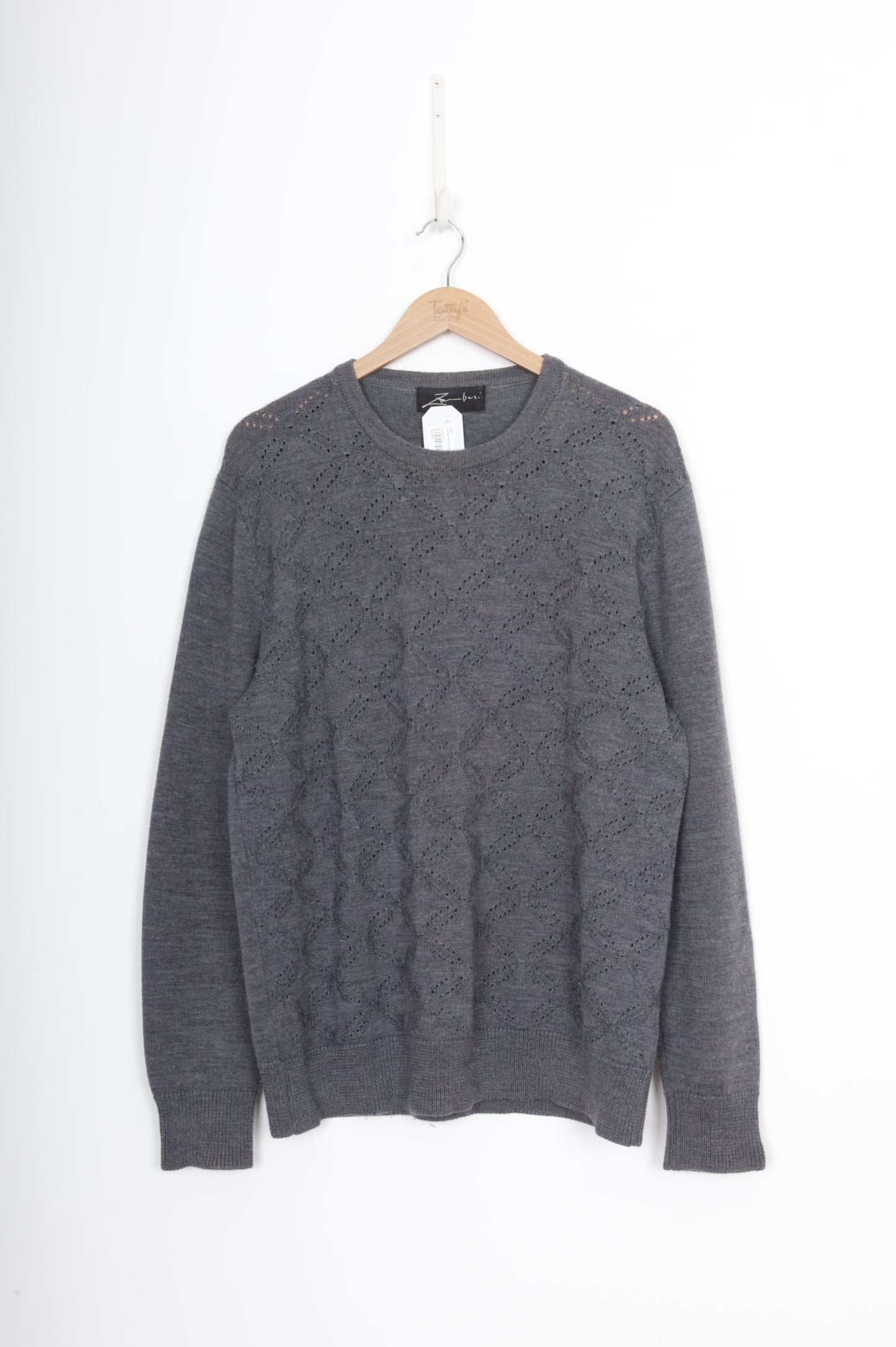 Zambesi Mens Grey Jumper Size L