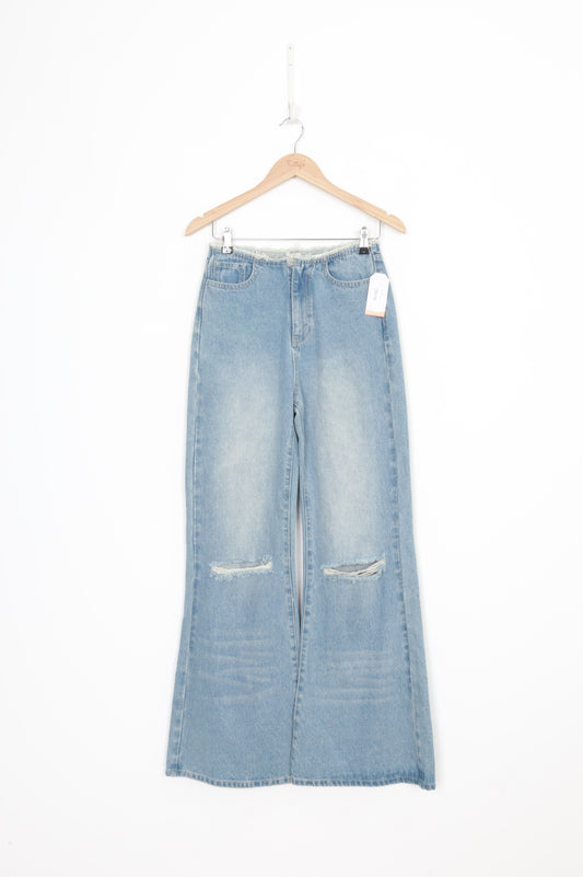 No Label Womens Blue Jeans Size XS