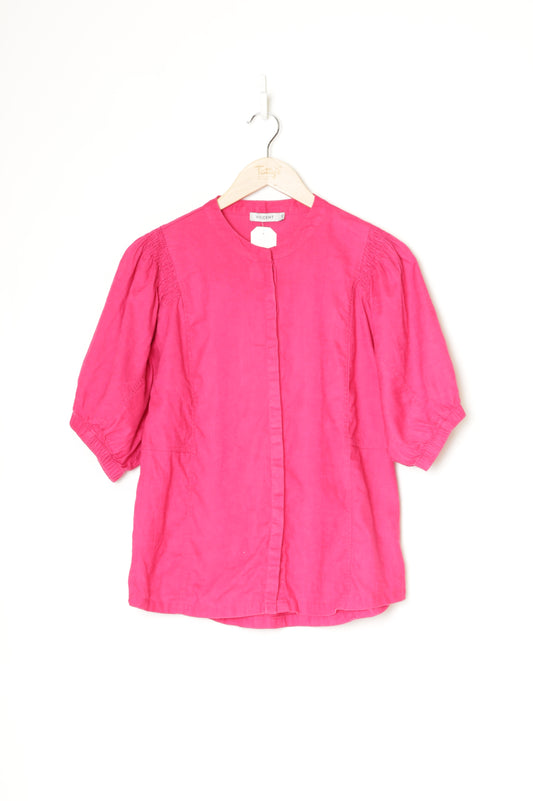 Vincent Womens Pink Blouse Size 10