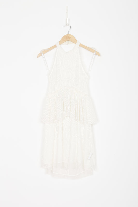 Aje Womens White Dress Size 8