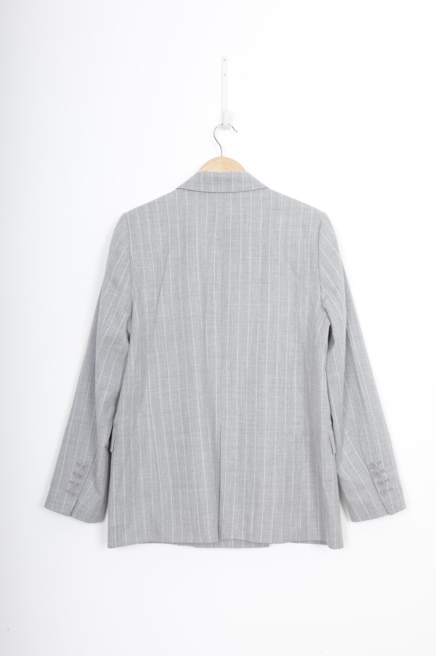 Skin & Threads Womens Grey Jacket Size 2