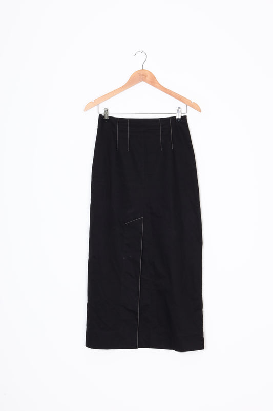 Marle Womens Black Skirt Size 8