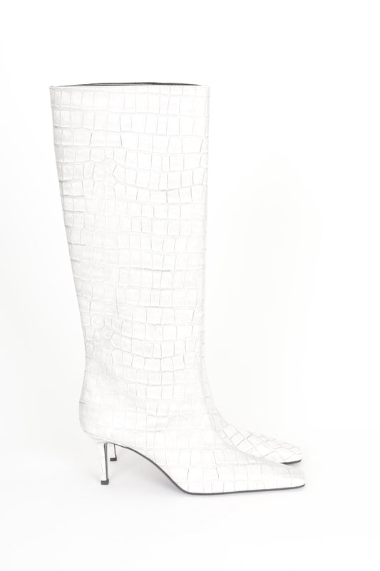 Acne Studios Womens White Boots  Size EU 40