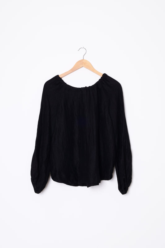Marle Womens Black Top Size 10