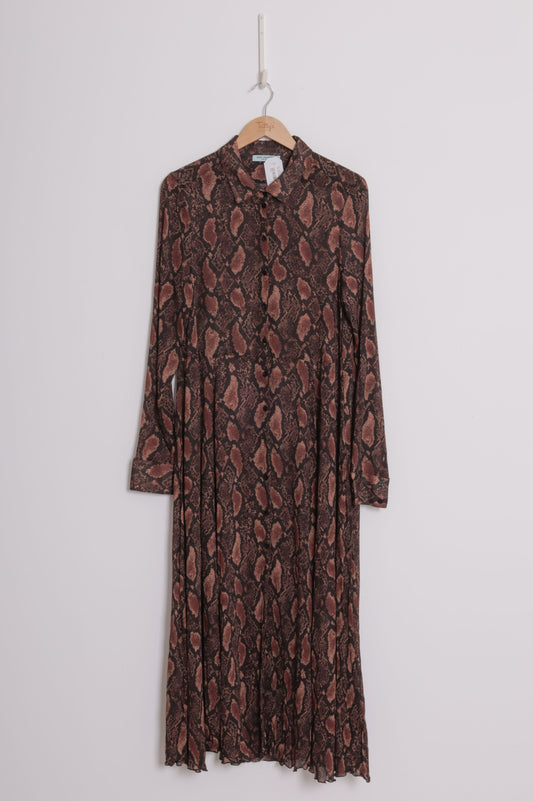 Kate Sylvester Womens Brown Dress Size L