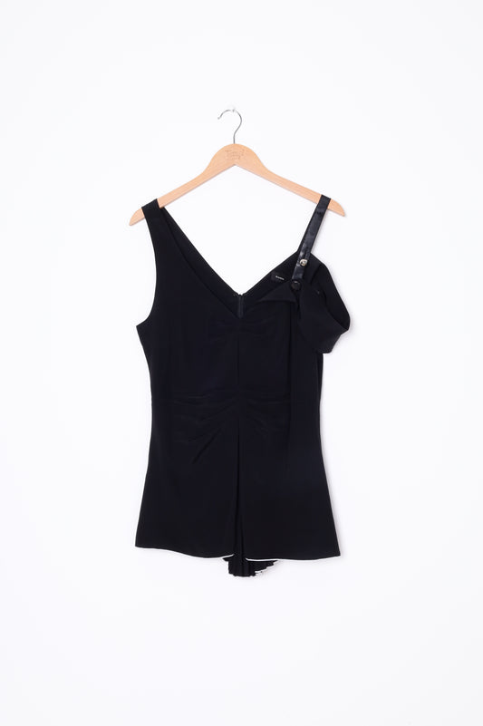 Proenza Schouler Womens Black Top Size 8