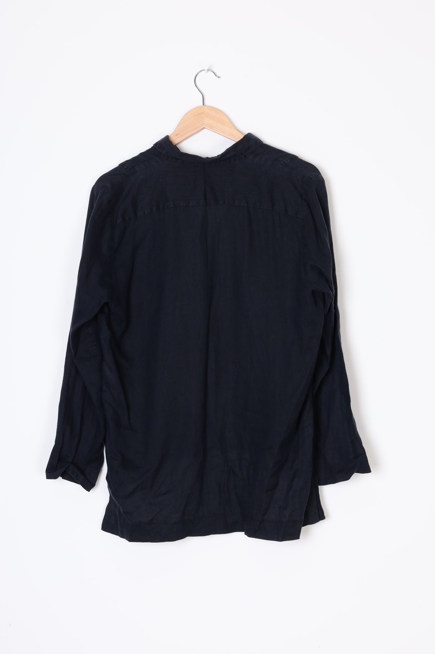 Isaac + Lulu Womens Blue Blouse Size 10