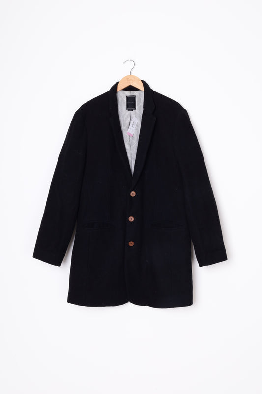 I Love Ugly Mens Black Coat Size XXL