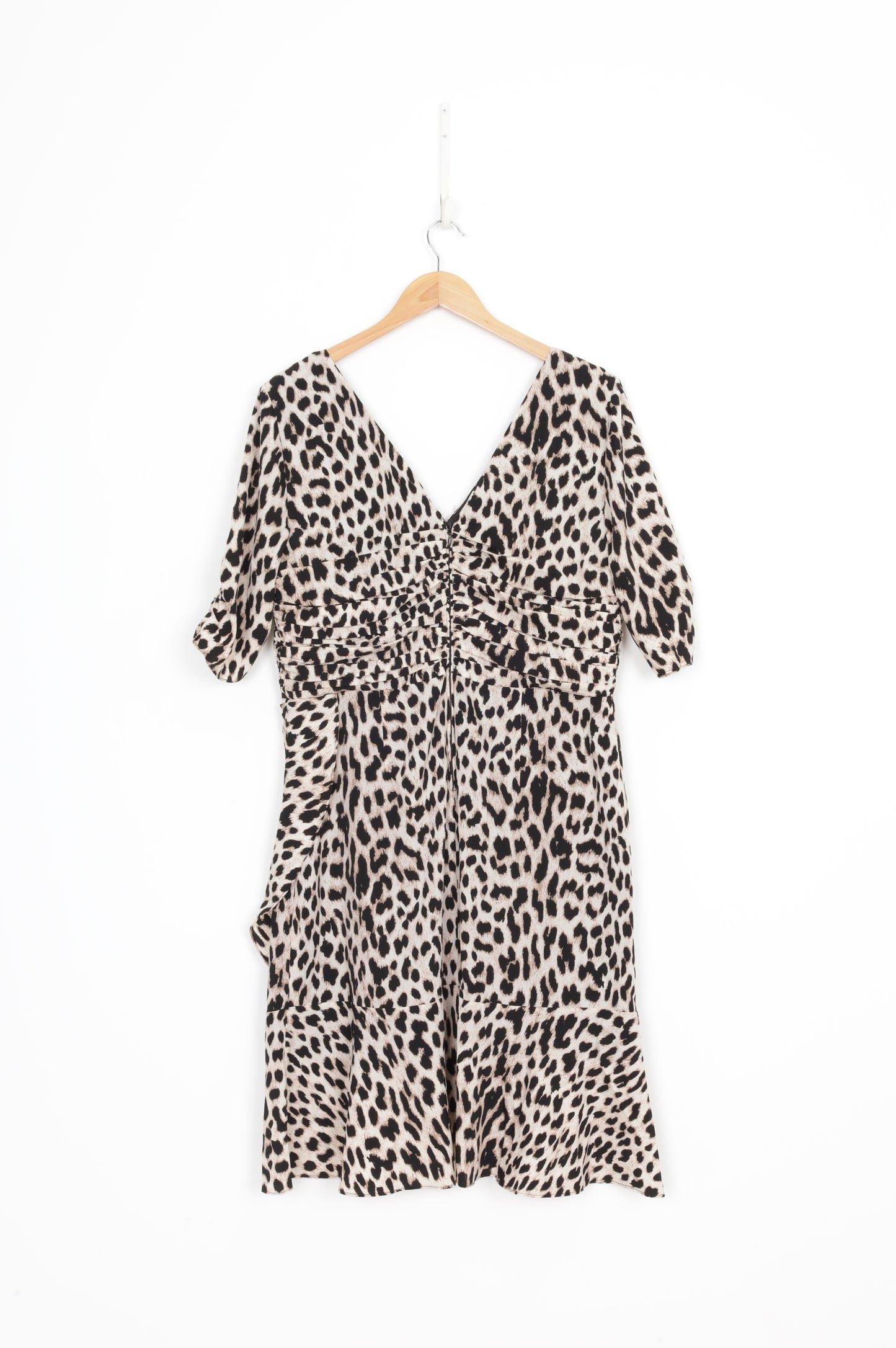 Forever New Womens Beige Dress Size L