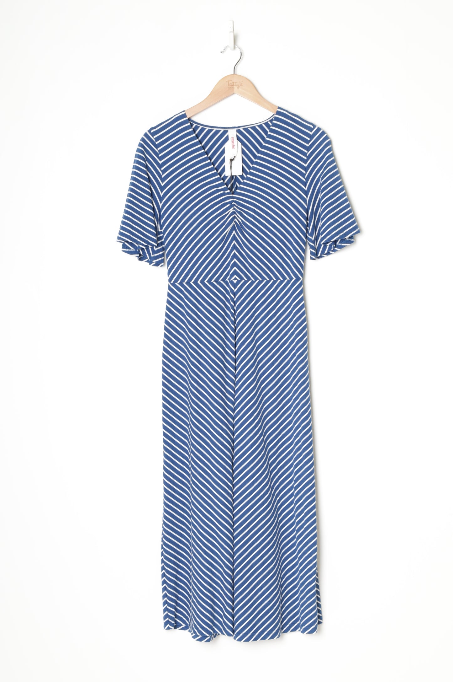 Sylvester Womens Blue Dress Size 8