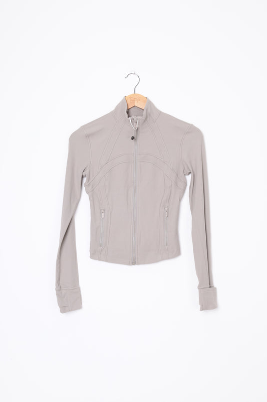Lululemon Womens Grey Jacket Size 4