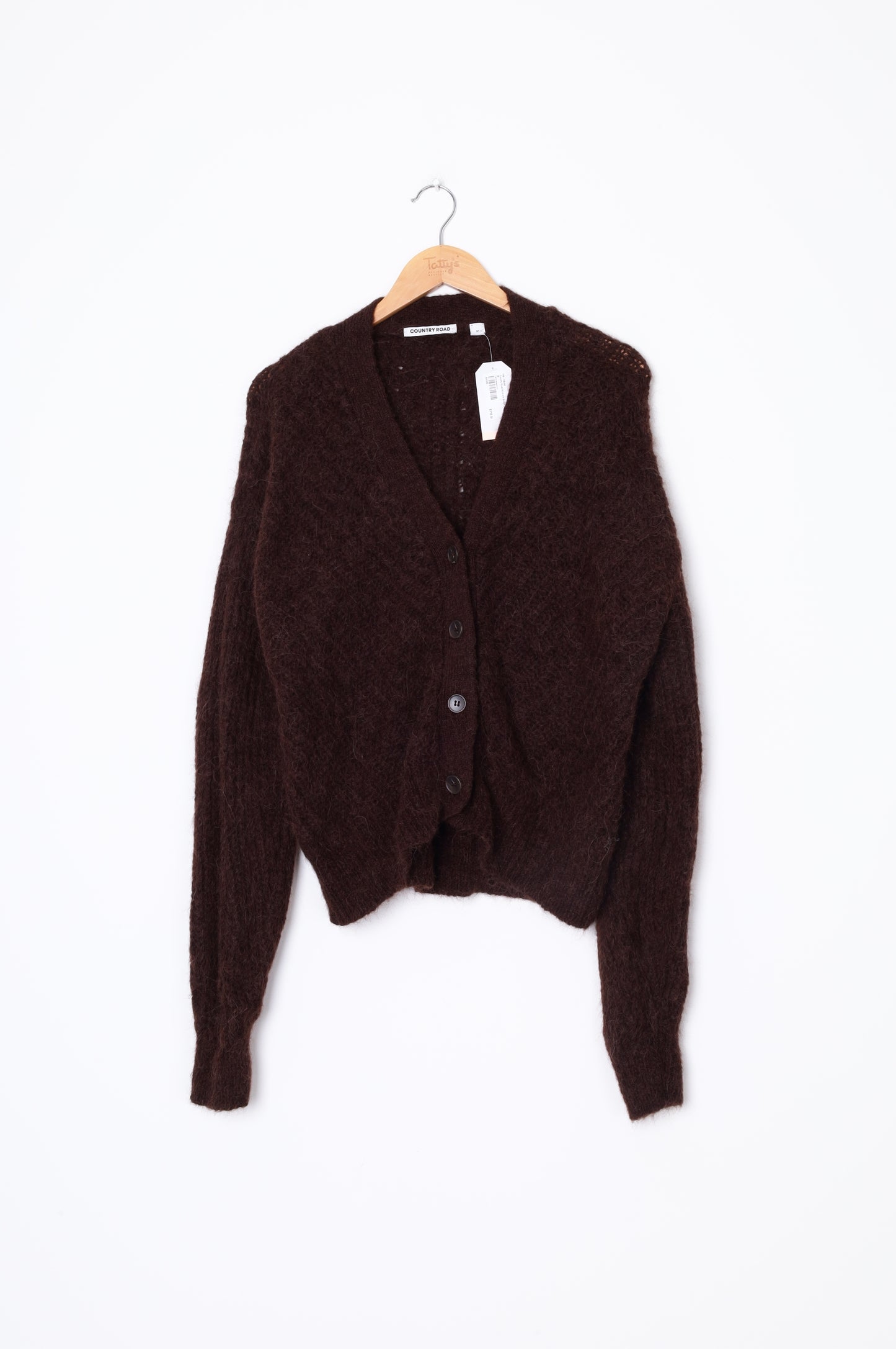 Country Road Womens Brown Cardigan Size M