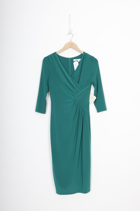 Anthea Crawford Womens Green Dress Size 8